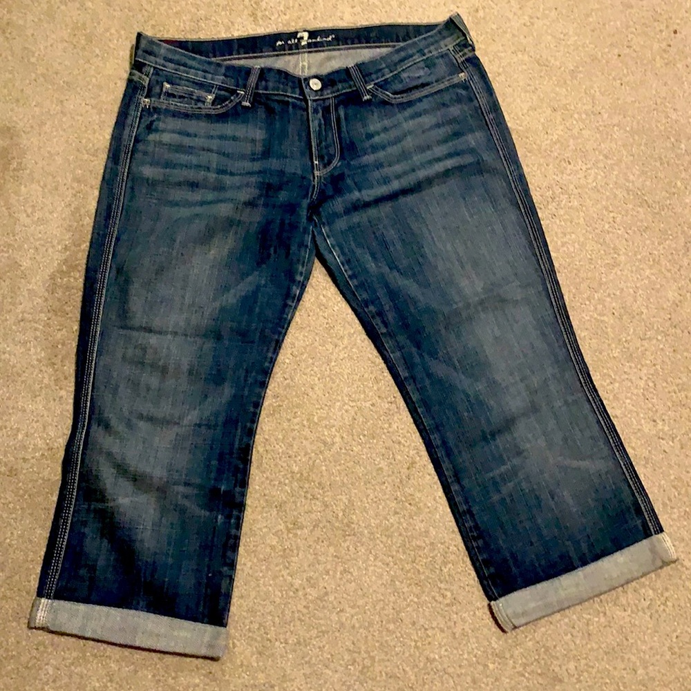 7 for all mankind Colette Cropped Jeans